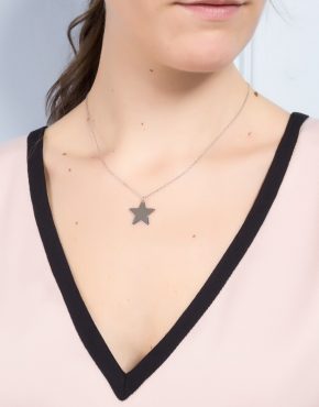 necklace with star