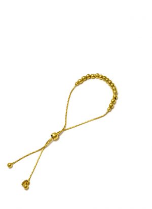bracelet-beads-yellow-gold-plate-silver-925
