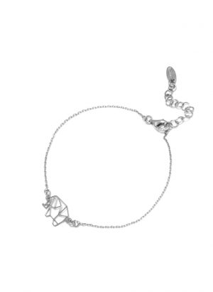bracelet-origami-elephant-silver-925-rodium-plate