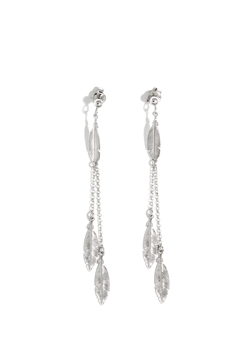 earrings-hangging-feathers
