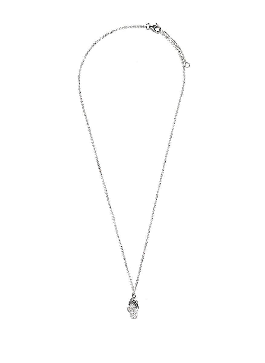 necklace silver 925 detail sandal with circonium