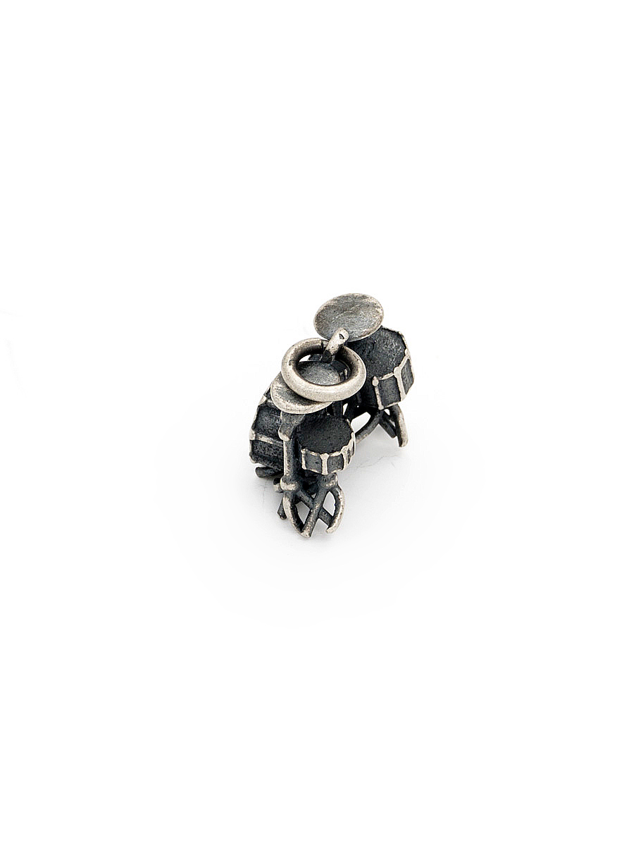 миниатюра, сет барабани сребро , 925, сребърни бижута | jewelryboxbg