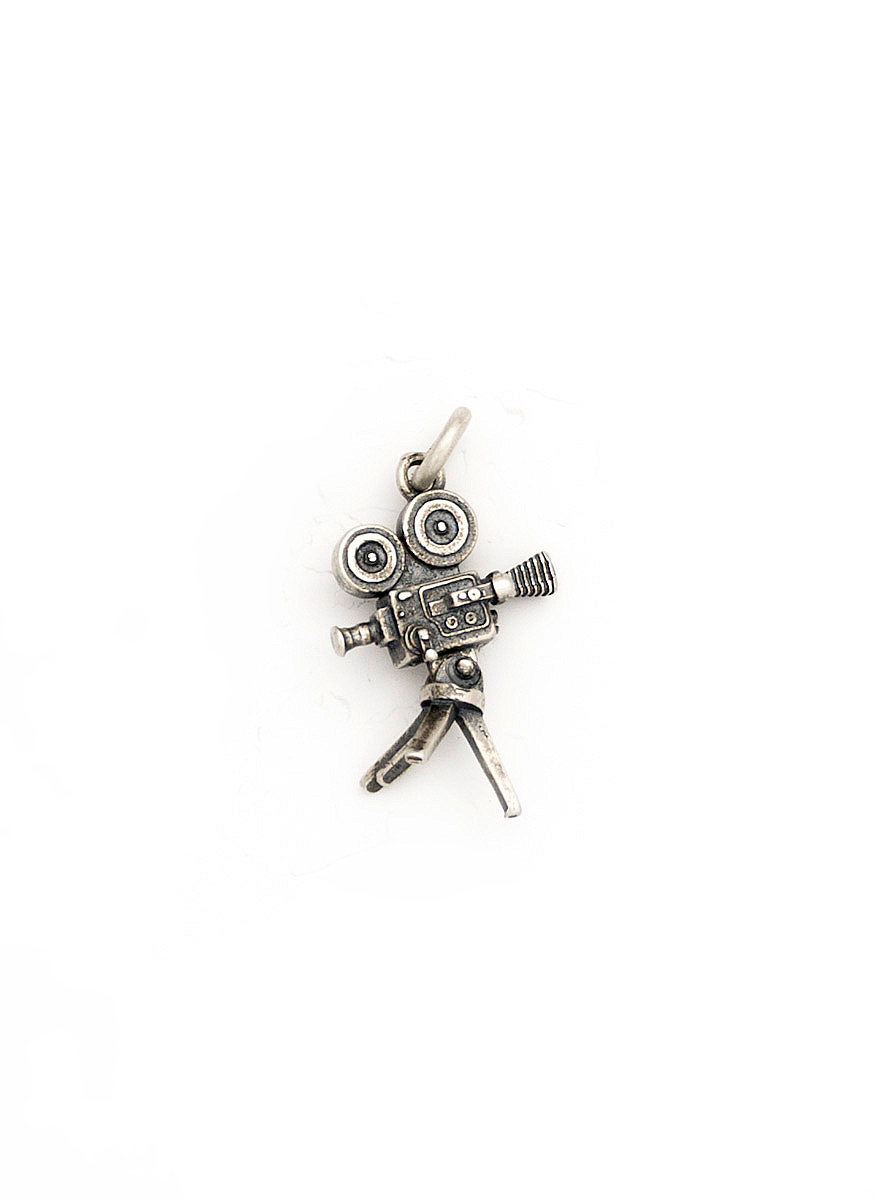 миниатюра, кинокамера, 925, сребърни бижута | jewelryboxbg