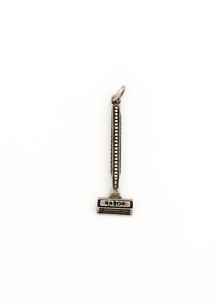 миниатюра, самобръсначка, сребро 925, сребърни бижута | jewelryboxbg