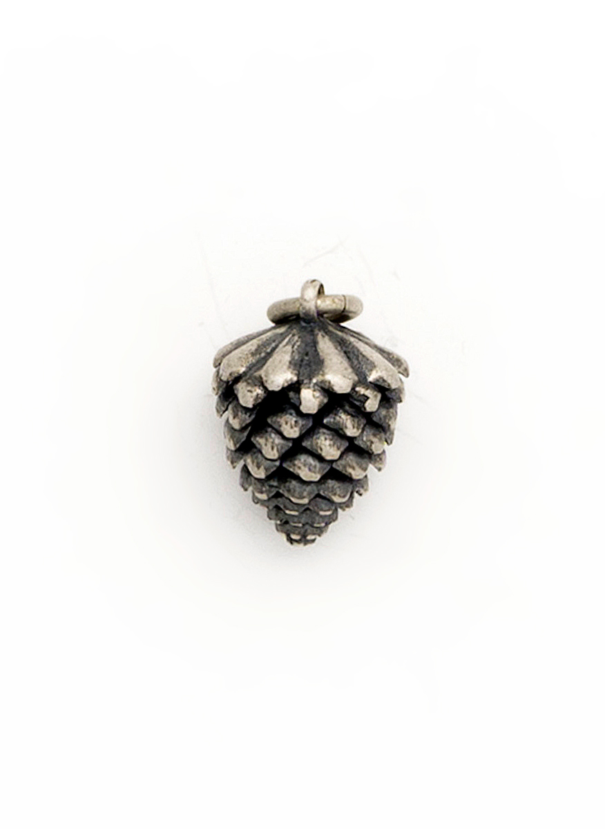 миниатюра, шишарка, сребро , 925, сребърни бижута | jewelryboxbg