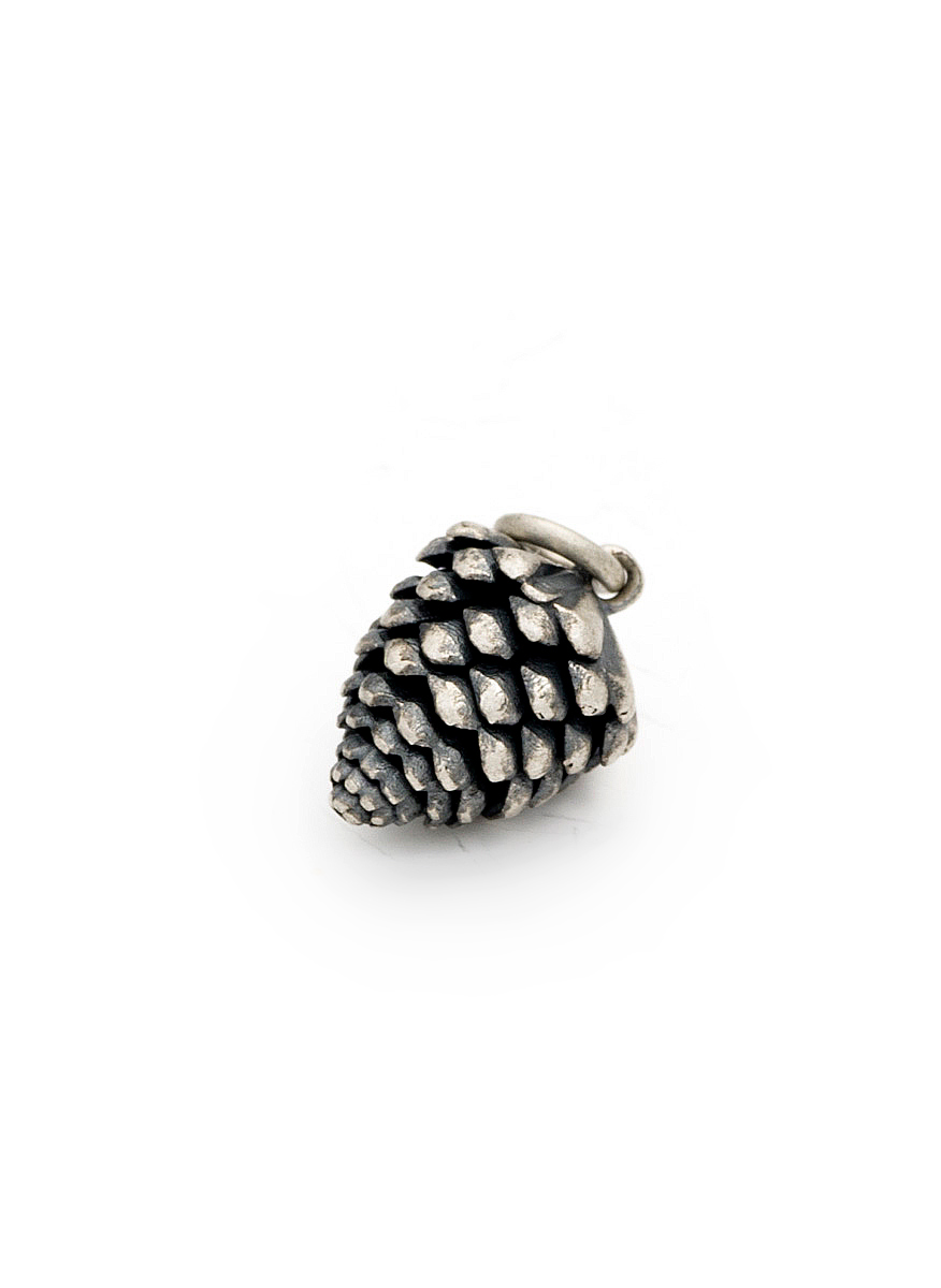 миниатюра, шишарка, сребро , 925, сребърни бижута | jewelryboxbg