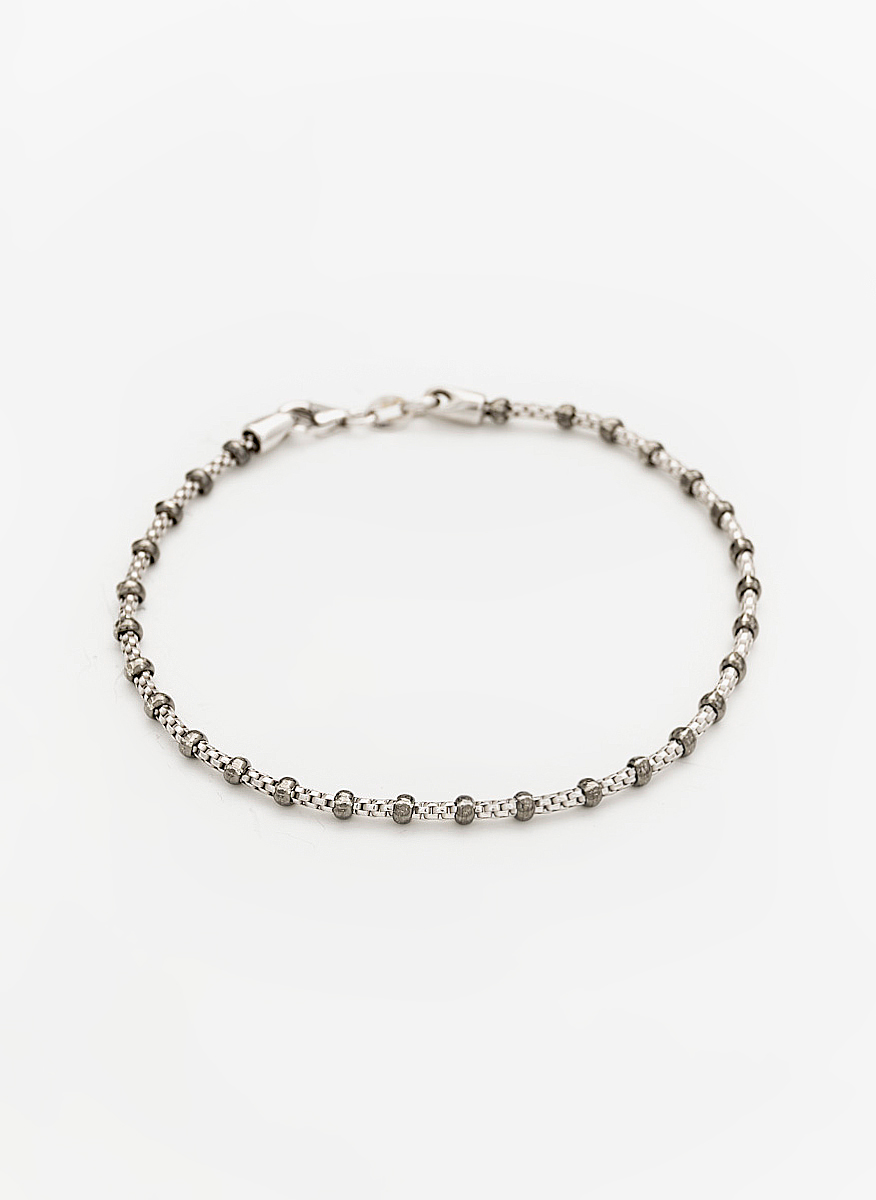 тренди гривна с топчета сребро 925|сребърни бижута|jewelryboxbg
