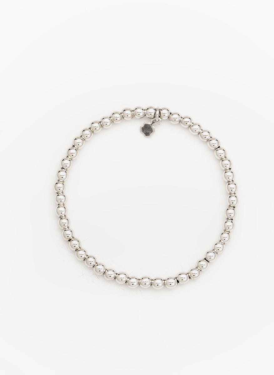 Тренди гривна с низ топчета сребро 925|сребърни бижута|jewelryboxbg