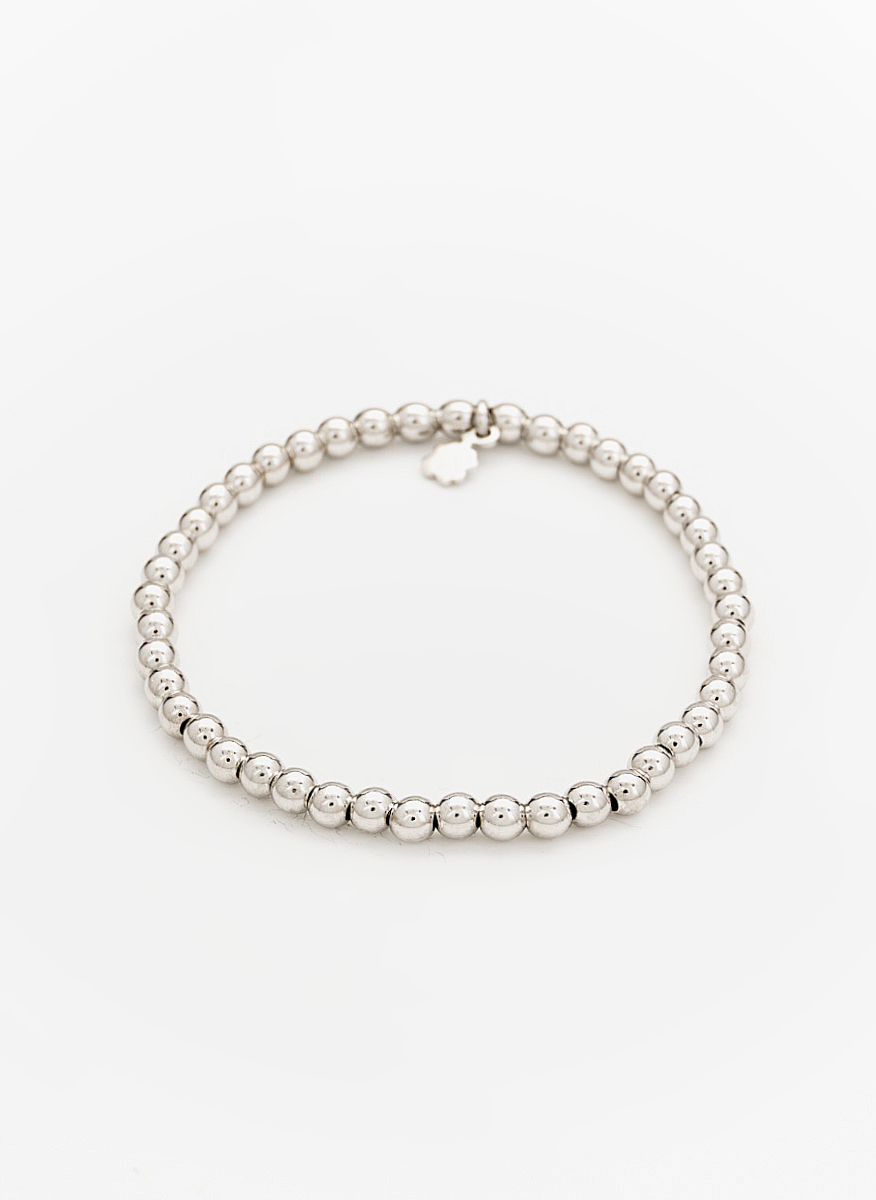 Тренди гривна с низ топчета сребро 925|сребърни бижута|jewelryboxbg